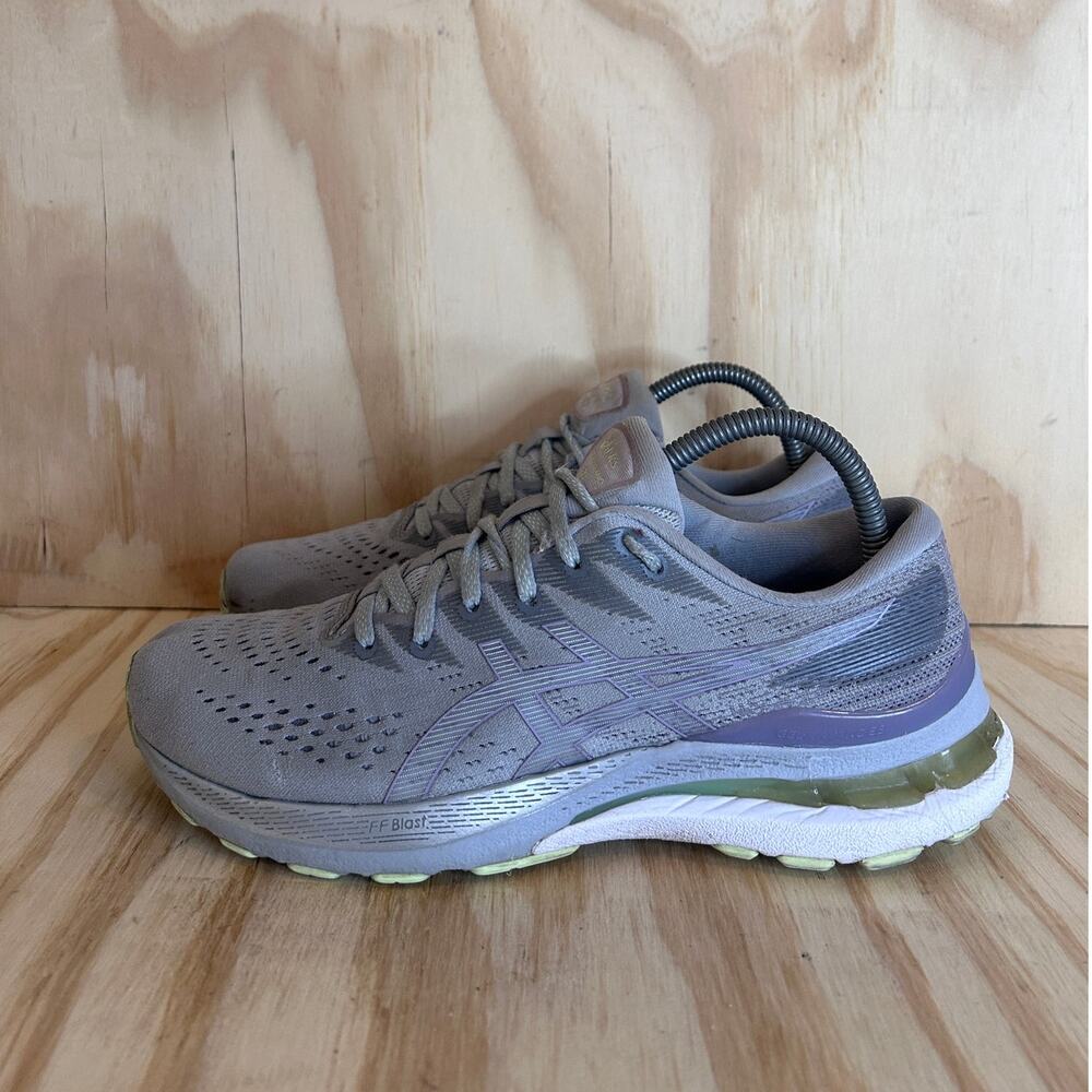 Asics - Gel-Kayano 28 - Running Shoes - Gray - Women's - 8.5 - 1012B047 - Picture 3 of 9